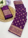 Self Elampillai Silk Rich Copper Zari Weaving Pallu Saree